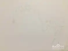 画一位帅哥手绘男子人像黑白线描画头像绘画

