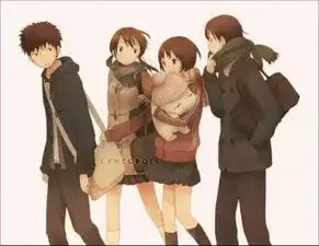 四人友谊头像两男两女
