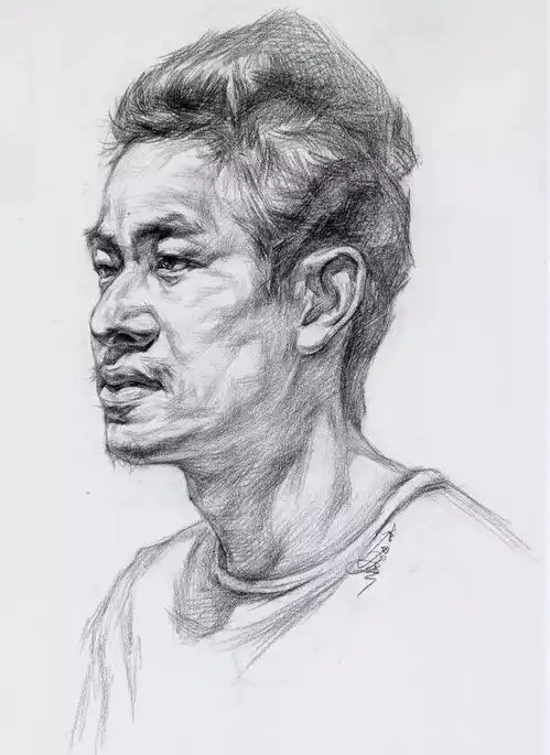 素描头像结构的优秀范画,转需
