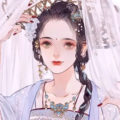 溺毙唯美古风仙气魅力动漫女头.微信头像我要个性网
