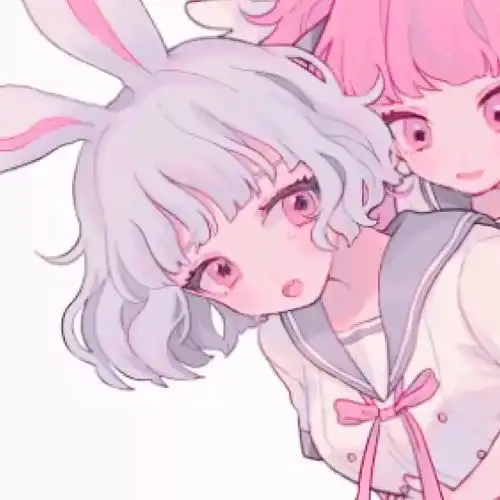 二次元美图其他(闺蜜头像)(8)
