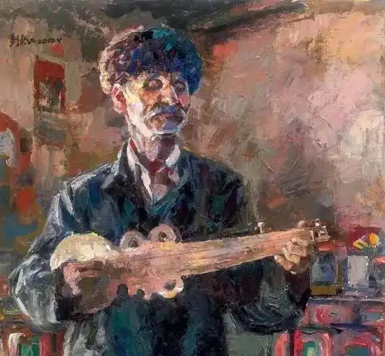 创造收获欢乐民族画风的开拓者刘秉江
