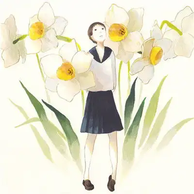 2018花和女生的头像唯美小清新温和从容岁月静好
