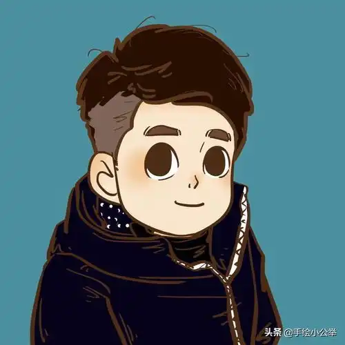 你的头像该换了,真人卡通版男生头像,年轻又帅气
