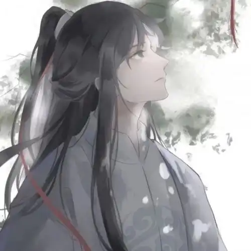 qq古风男头
