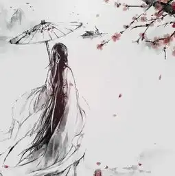 古风水墨头像男清冷孤傲
