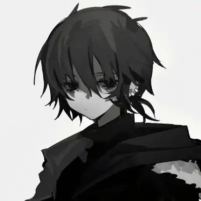 黑白漫画男头6你喜欢她别去追男生头像我要个性网
