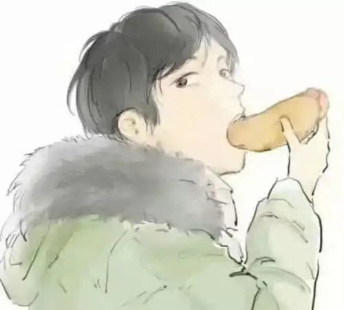 微丧系情侣头像遇见的都是天意,拥有的都是幸运
