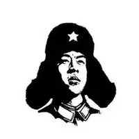 雷锋头像的简笔画微信头像图片大全
