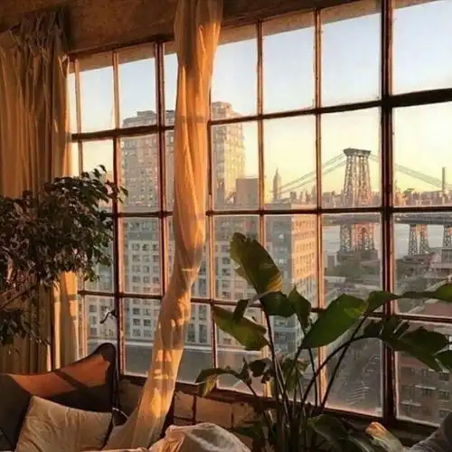 唯美黄昏后背景图
