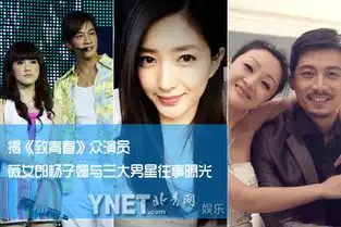 致青春演员身份起底曝薇女郎与三大男星往事
