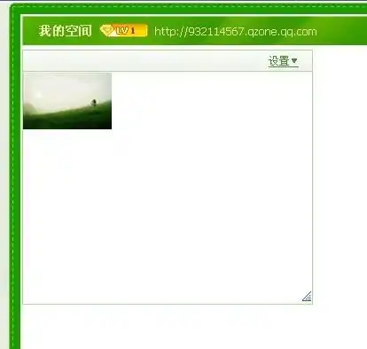 qq空间小窝主页闪图为什么不能放大
