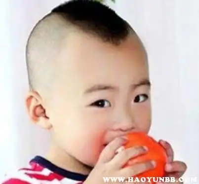 小孩子理发发型图片男,男宝宝剪什么发型好看图片
