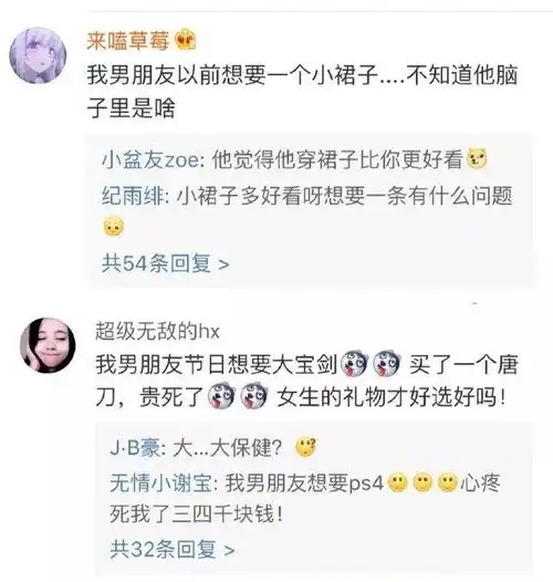 今天带大家盘点一波,男人想要的节日礼物,你永远也想不到系列
