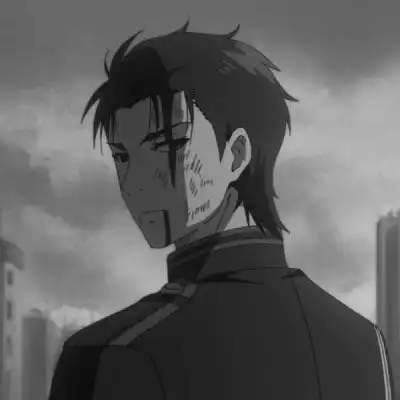 江孑手绘二次元男生头像
