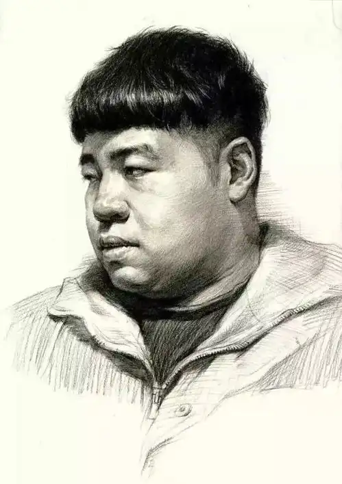 如何让你的素描头像男青年画面更丰富步骤图及讲解
