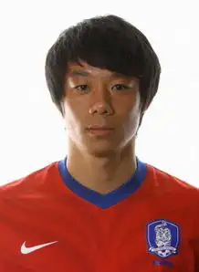 东亚杯幻灯头像之韩国男足少帅洪明甫表情坚毅

