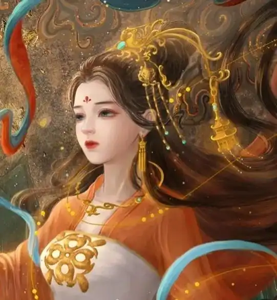 古风仙女绘画图片仙气飘飘
