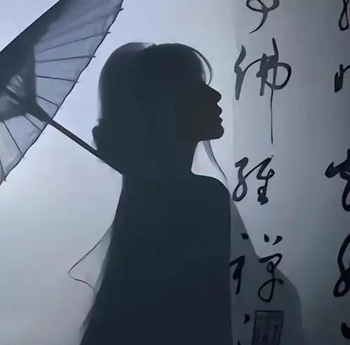 手绘集仙风道骨水墨国风人物
