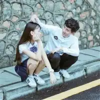 关于穿衬衣的男女qq情侣头像图片m.jf258.com
