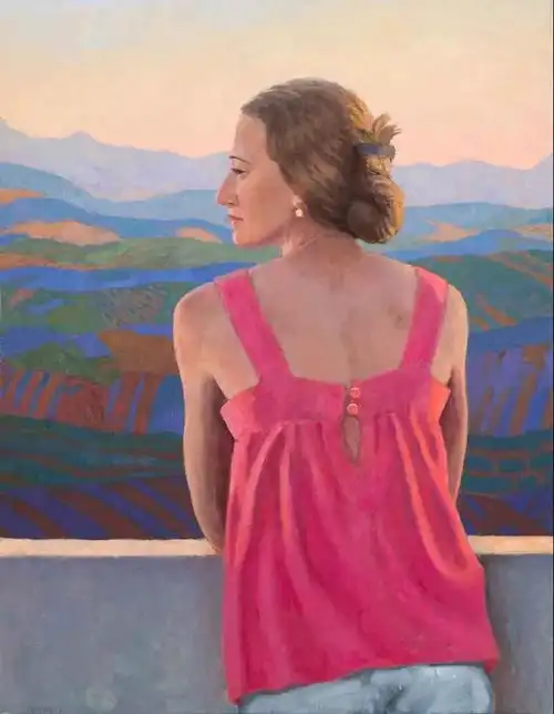 色彩清新的静物和人物肖像,看着好舒服啊
