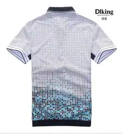 帝牌男装2012春夏新款t恤男士短袖t恤直筒衬衫领t恤男612245
