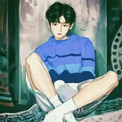 基佬头像动漫一对两张帅气男男头像动漫高清
