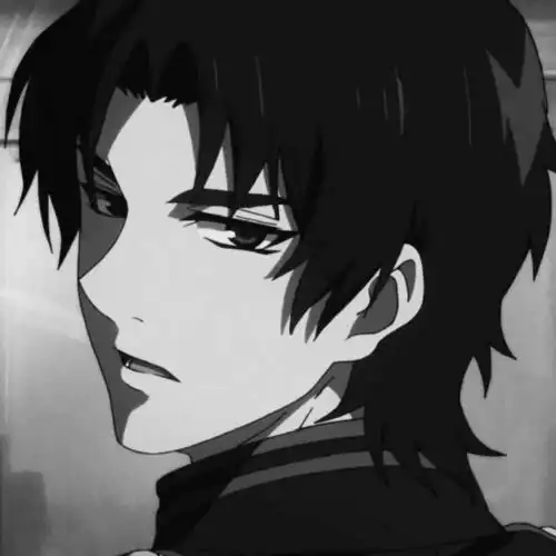 黑白系动漫男头超正的哟
