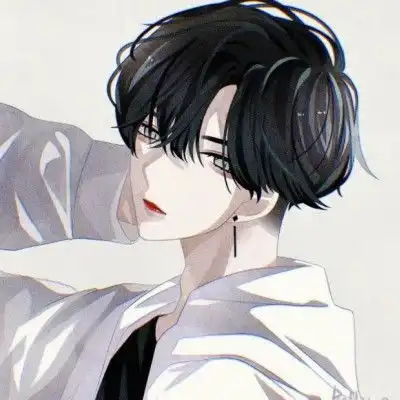 禁欲系男生经典快手动漫头像
