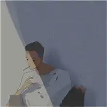 男人哭吧哭吧不是罪颓废的动漫头像男生
