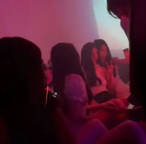 王思聪带妹子现身酒吧,被美女强势搂肩自拍,面露不悦一把推开
