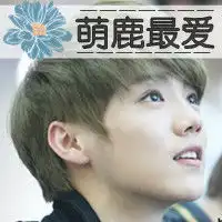 有没有鹿晗的qq头像啊,要高清带字的,麻烦了
