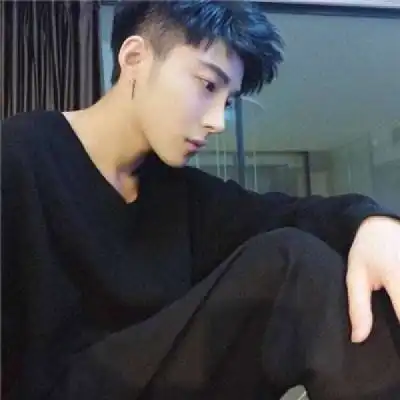 帅气的男生颓废照片高清头像