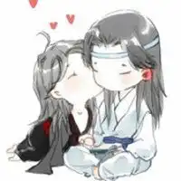 魔道祖师情侣头像可爱
