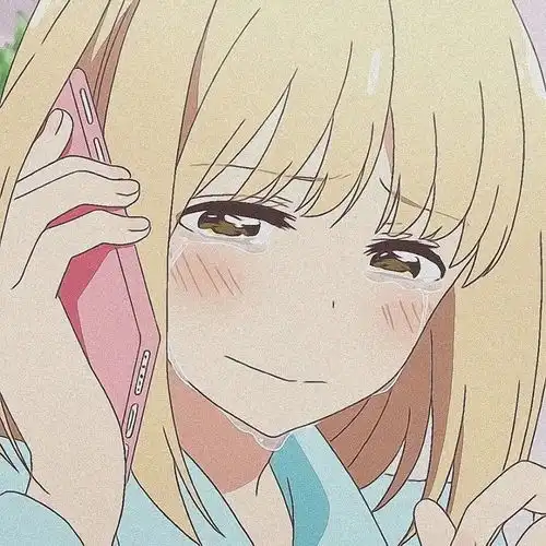 哭泣动漫女生头像风月都好看爱恨皆浪漫
