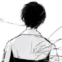 简约黑白男头像高清微信头像图片大全
