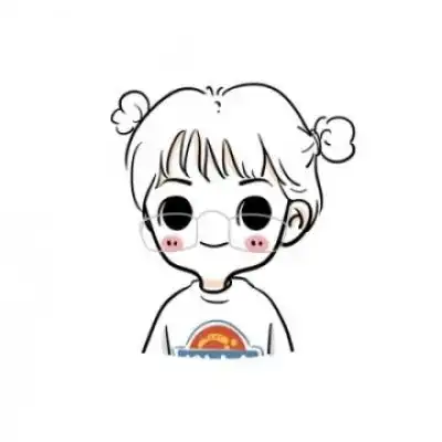 可爱鬼专用简笔画手绘女头
