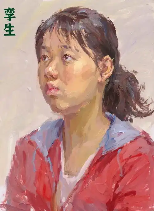 让美院教授都爱不释手的色彩头像就这
