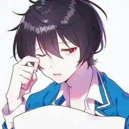 陈郴蓝色动漫少年.人间失格.色卡通动漫头像我要个性网
