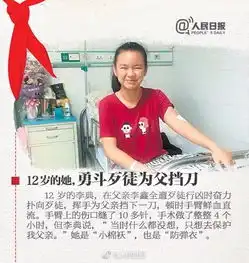 12岁女孩为父挡刀7岁男孩救起幼童2017年这群孩子给大人上了一课
