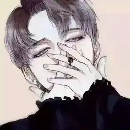 这张jimin动漫头像图片的真人原图
