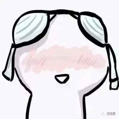 手绘简约系情侣头像呆萌两张配对,小兔子小猪等
