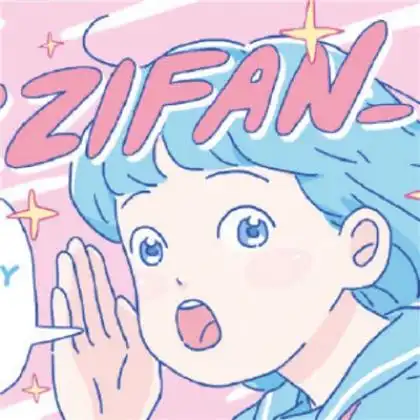 卡通韩国情侣头像一男一女2张分开,我动情一场只为你
