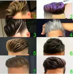 男士时尚的完成在于发型的选择
