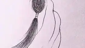 不羁古风简笔画
