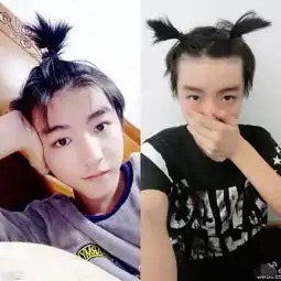 杨幂为卖萌把头发都折腾坏了朱茵的半截眉毛就把她比下去了
