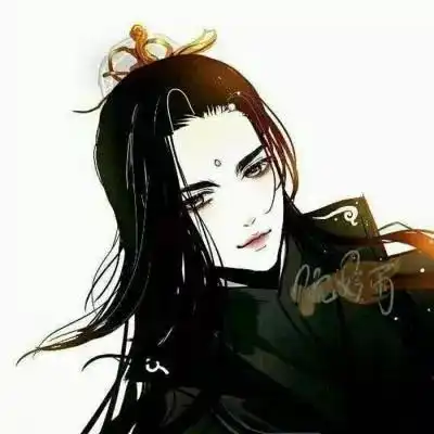 道教男头像古风动漫情侣
