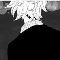 动漫男生背影黑白头像微信头像图片大全
