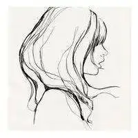 漫画人物手绘女生头像素描微信头像图片大全
