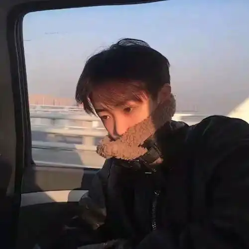 男生头像真人酷酷型男
